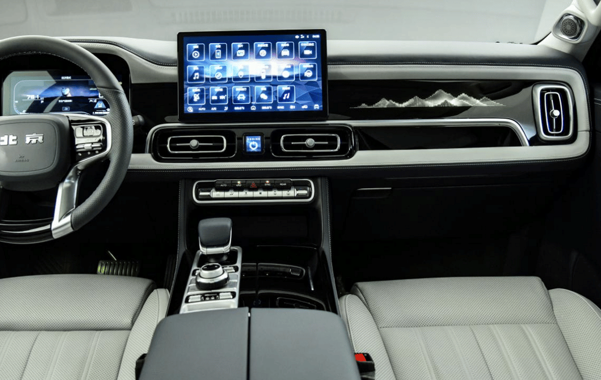 BAIC BJ60 Flagship BJ60 Cockpit Detail